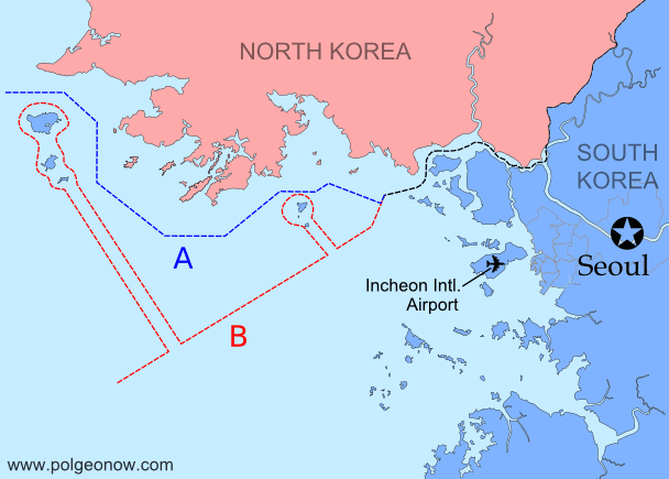A world map highlighting North Korea and surrounding naval activity zones.