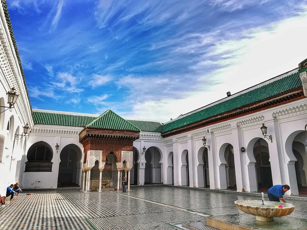 The historic Al-Qarawiyyin University in Fez, Morocco