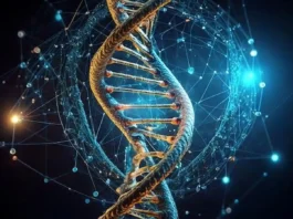 biocomputing dna illustration