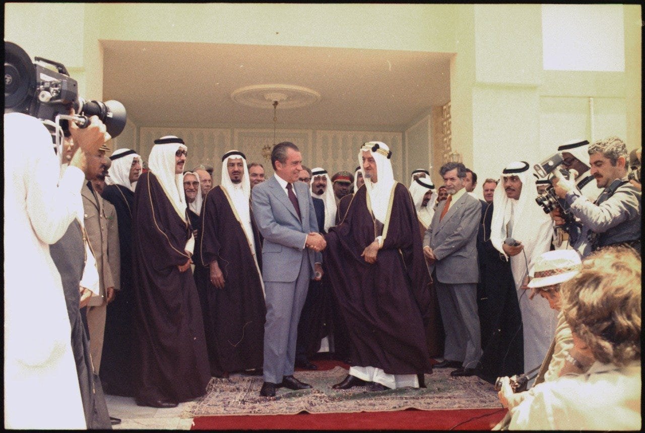1970s US Saudi agreement